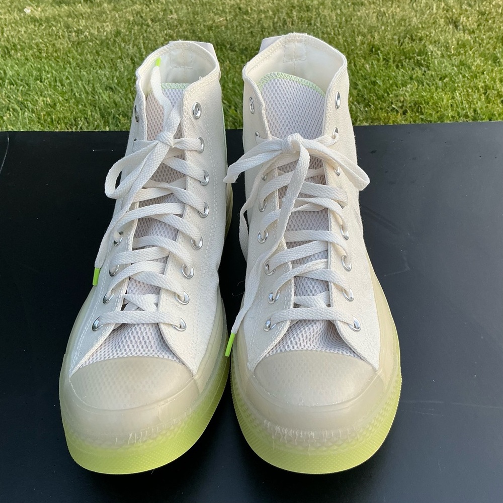 CONVERSE Chuck Taylor All Star CX Men's 11 | LightWeight | Egret Pale Putty Lime - Picture 3 of 9